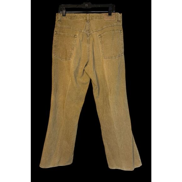 American Eagle Men’s Corduroy Pants Sz. 32X30 5-Pocket Tan Vintage - Picture 8 of 9